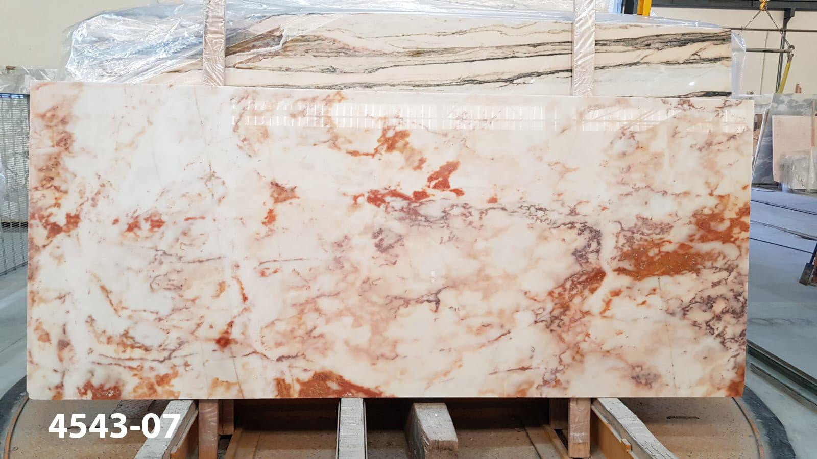 Michelangelo Pink Marble Slabs - Emperor Marble