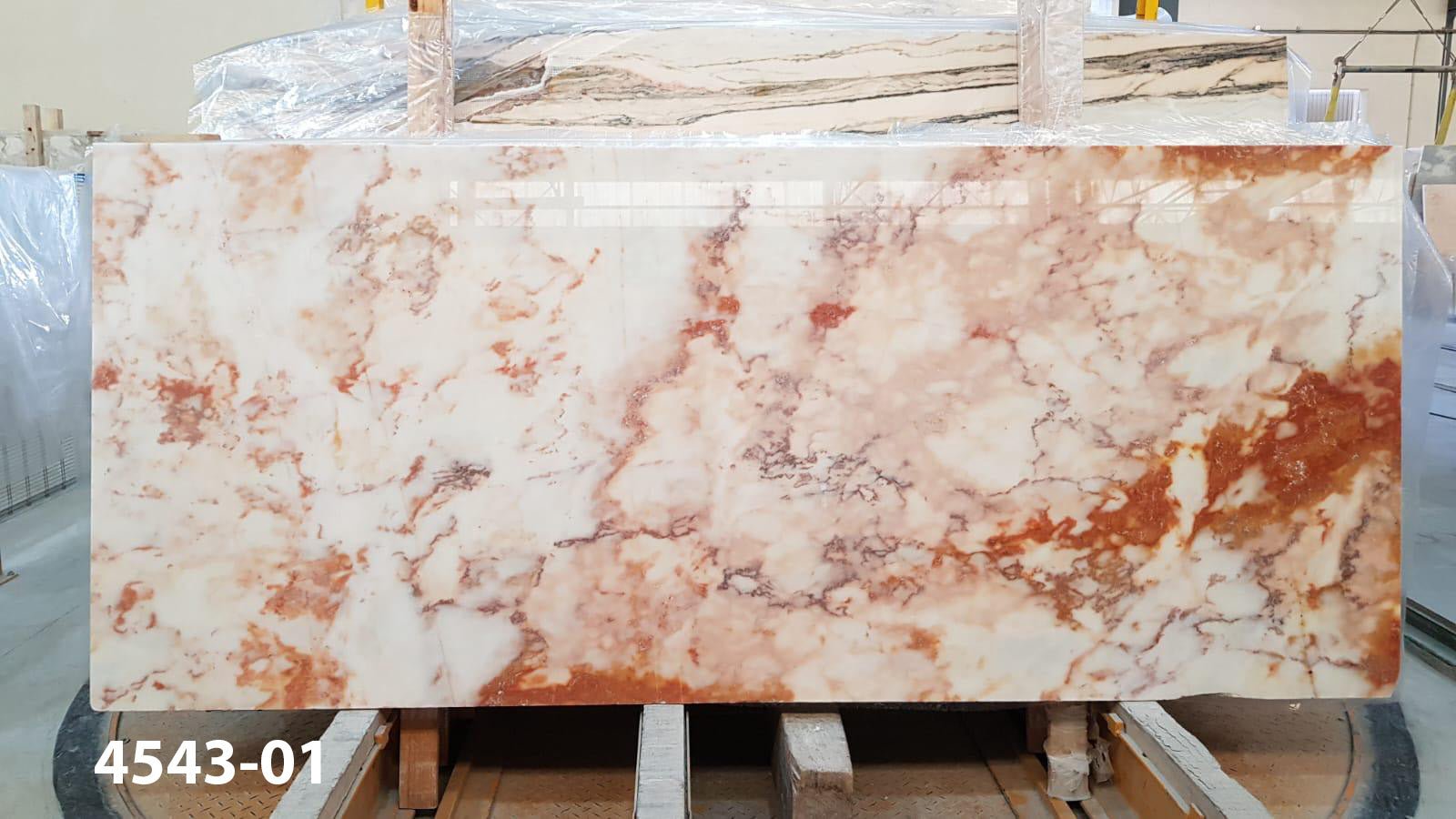 Michelangelo Pink Marble Slabs - Emperor Marble