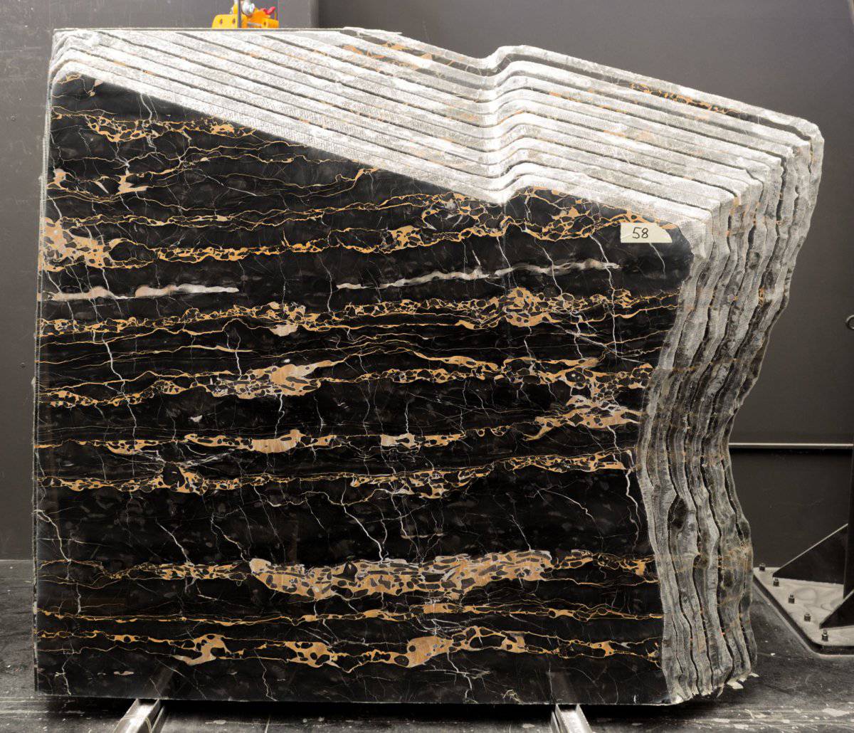 Nero Portoro Gold Luxury Marble Slabs - Emperor Marble