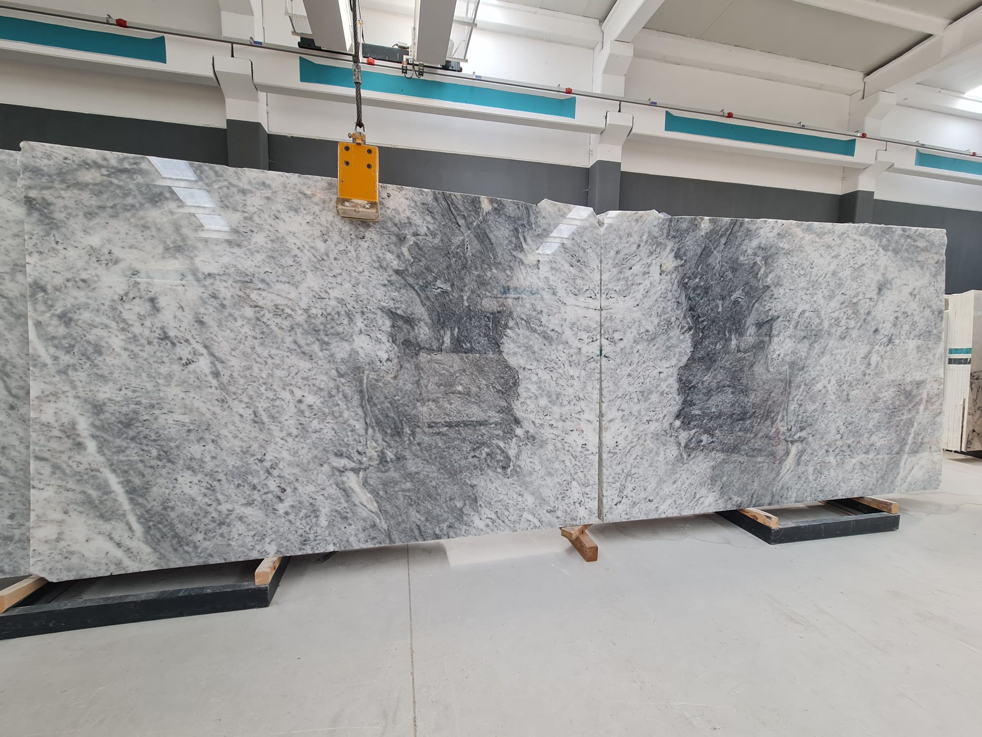 Polar White Polished Marble Slabs - Emperor Marble