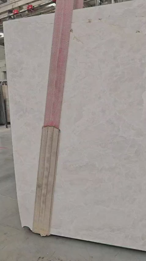 White Emperador Marble Slabs — M2868 · Video 1