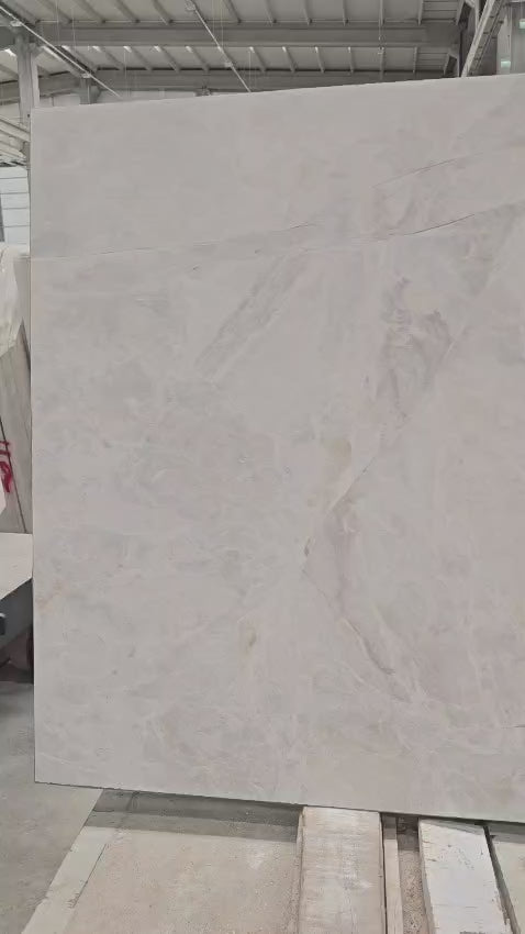 White Emperador Marble Slabs — M2868 · Video 6