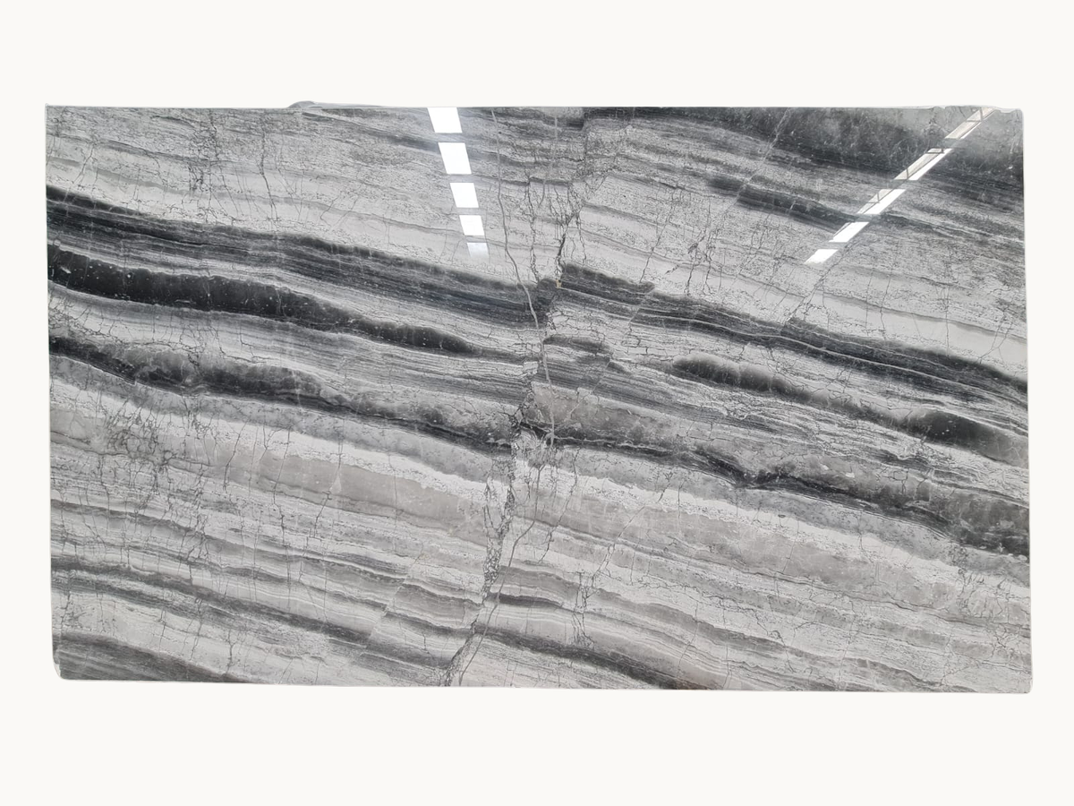 Titanium Grey Marble Slabs