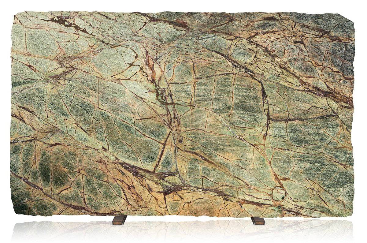 Rainforest Green Marble Slab Rain Frost Marble - Emperor Marble