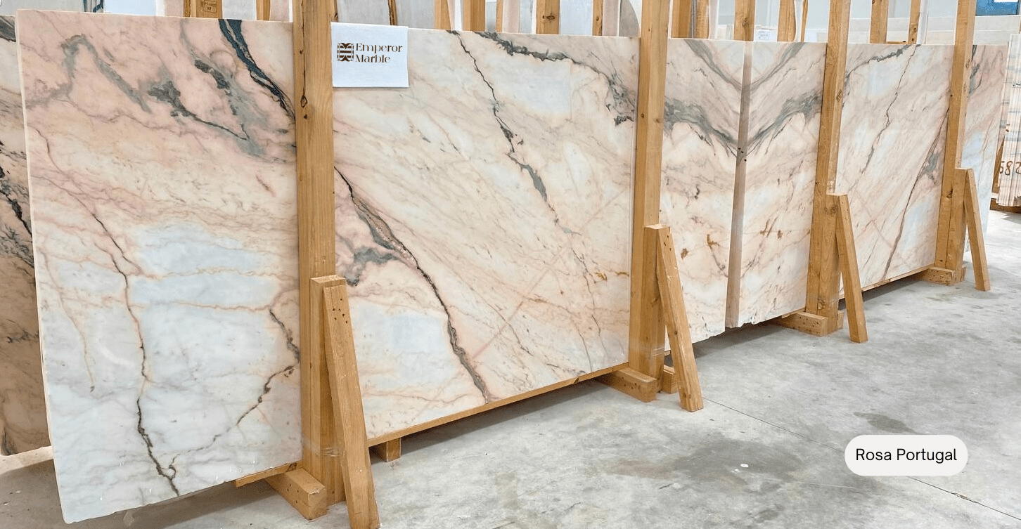 Rosa Portugal Marble Slabs - Emperor Marble