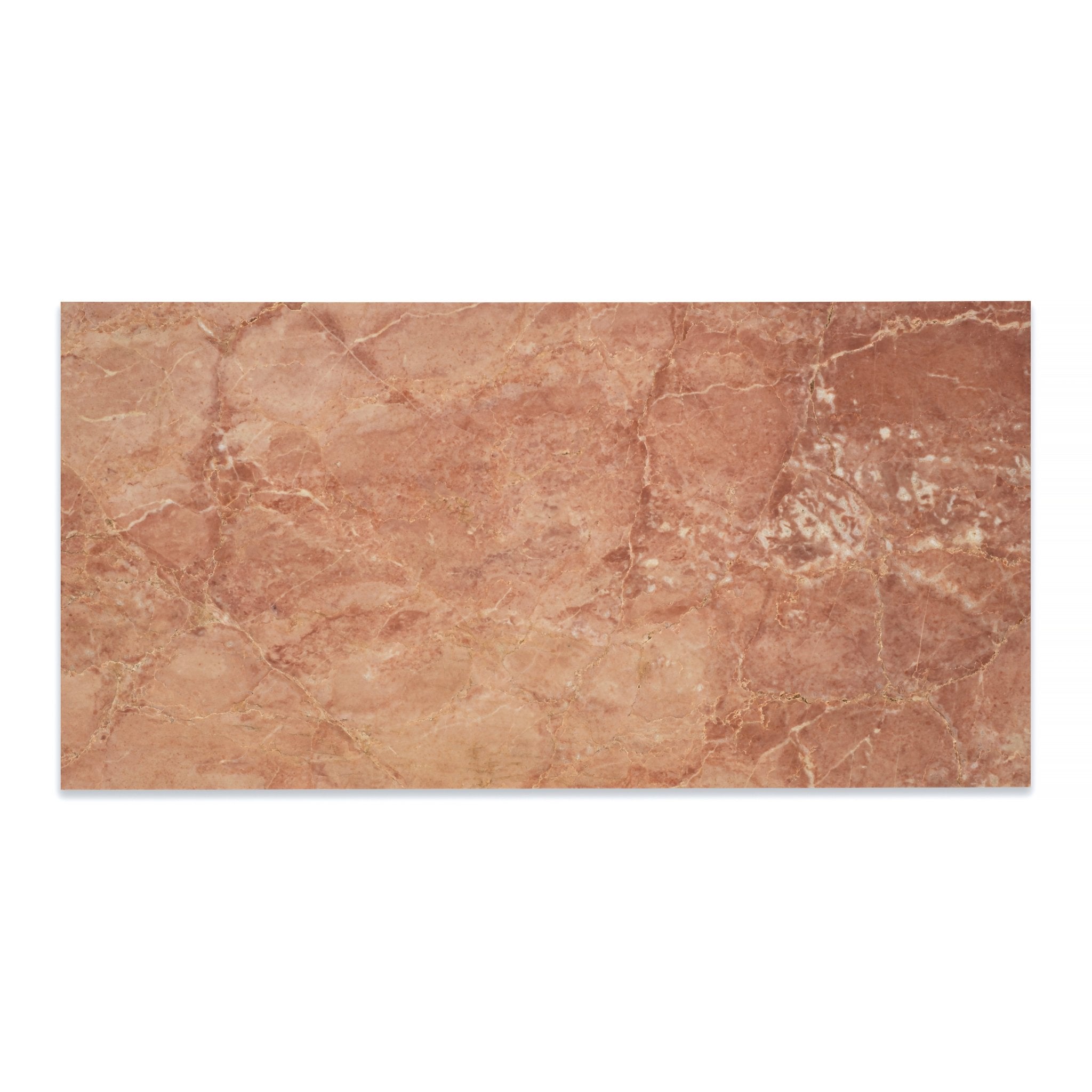 Rosso Natural Stone Tiles - Emperor Marble