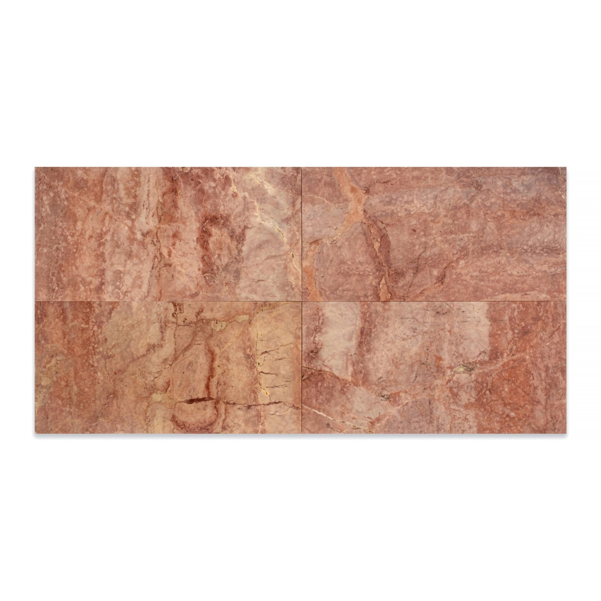 Rosso Natural Stone Tiles - Emperor Marble