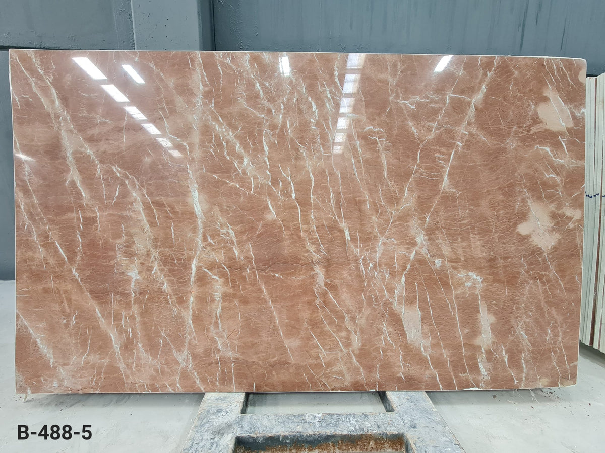 Rosso Unico Polished Marble Slabs - Emperor Marble