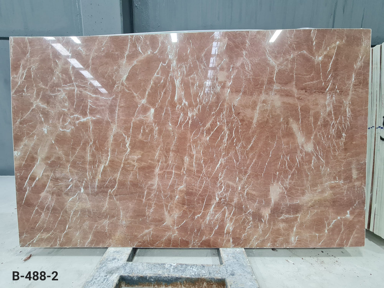 Rosso Unico Polished Marble Slabs - Emperor Marble