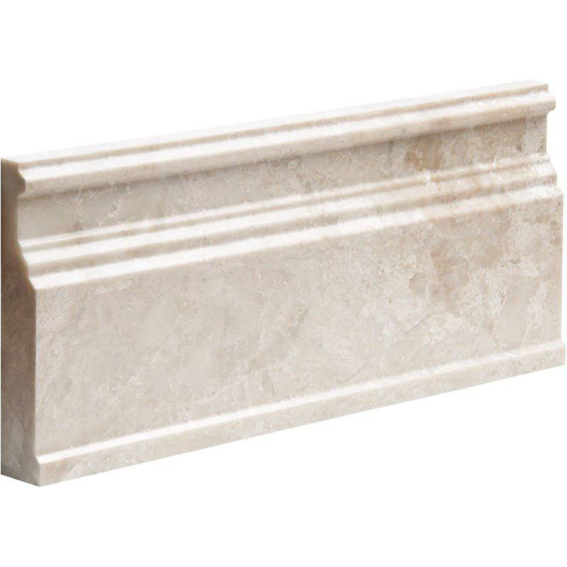 Royal Marble Base Art Deco Skirting Board 130x305x18mm - Emperor Marble