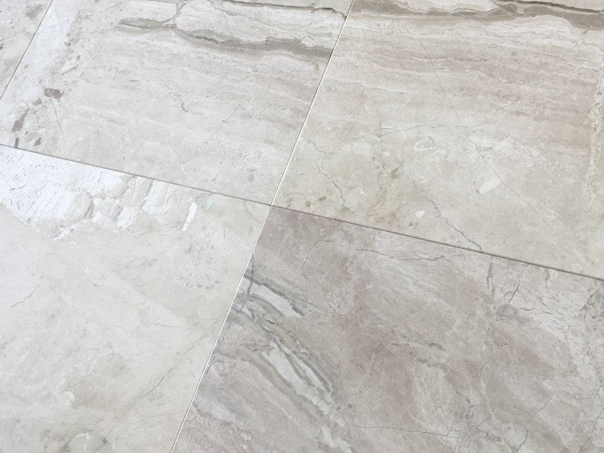 Royal Marfil Honed Marble Tiles 600x600x15mm - Emperor Marble