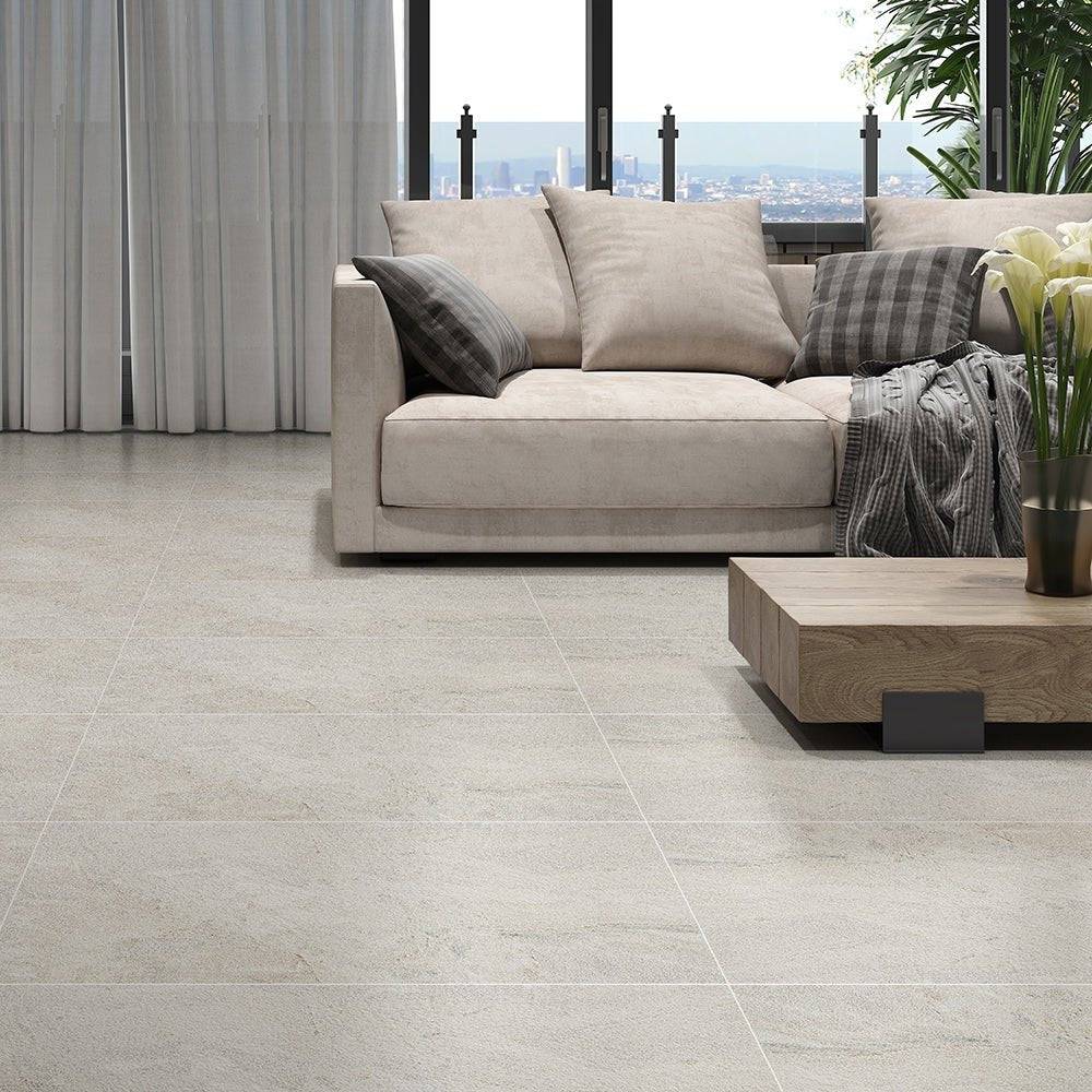 Royal Marfil Tumbled Distressed Cottage Stone Marble Tile 406x610x12mm - Emperor Marble