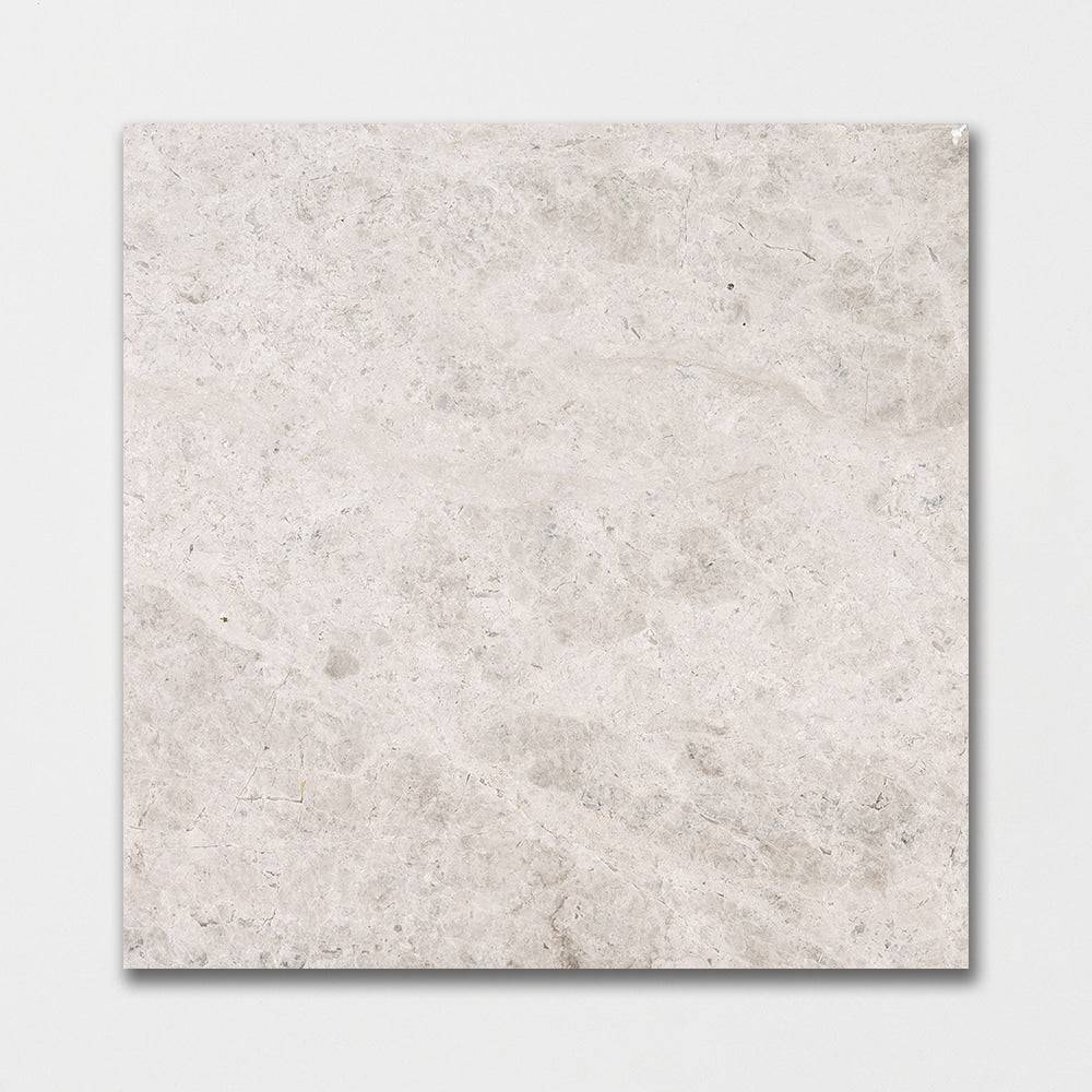 Royal Silver honed Marble Tiles 457x457x12mm - Emperor Marble