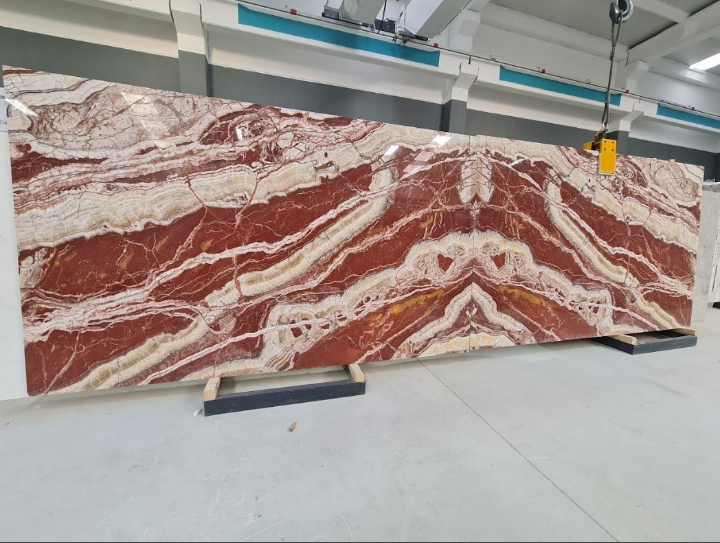 Scarlet Onyx Polished Slabs - Emperor Marble