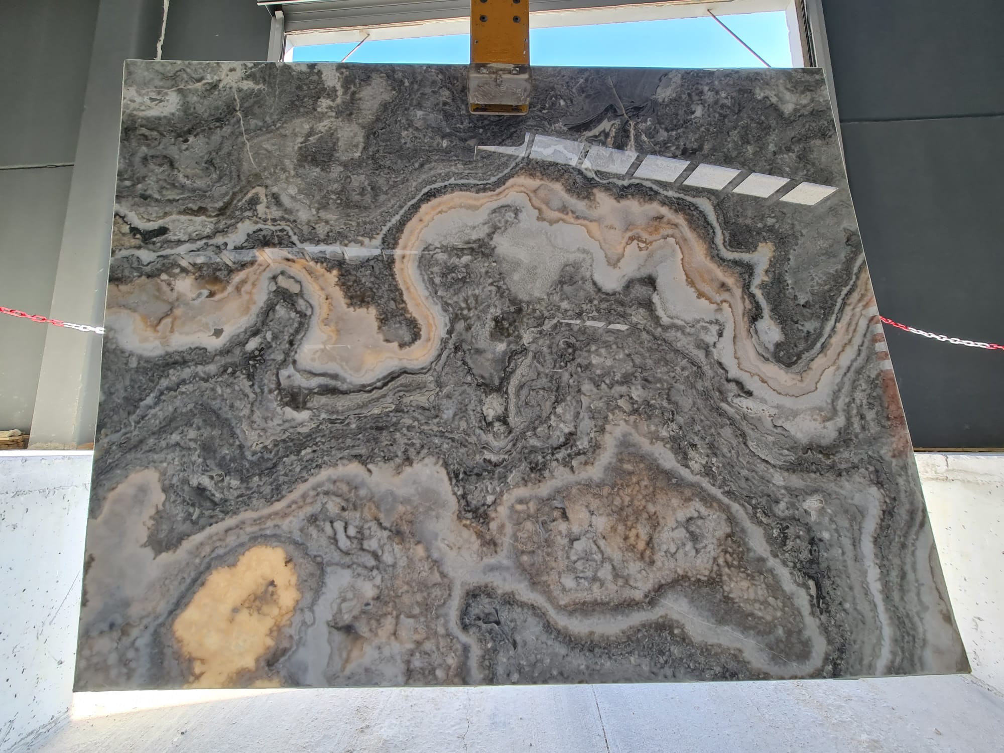 Silver Onyx Polished Slabs - Emperor Marble