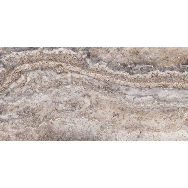 Silver Travertine Tiles Honed Filled Floor Wall Cover - Emperor Marble