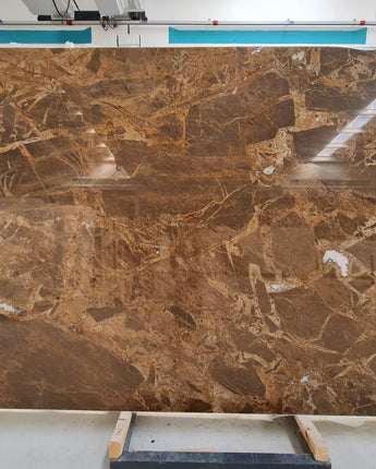 Volcano Brown Polished Marble Slabs - Emperor Marble
