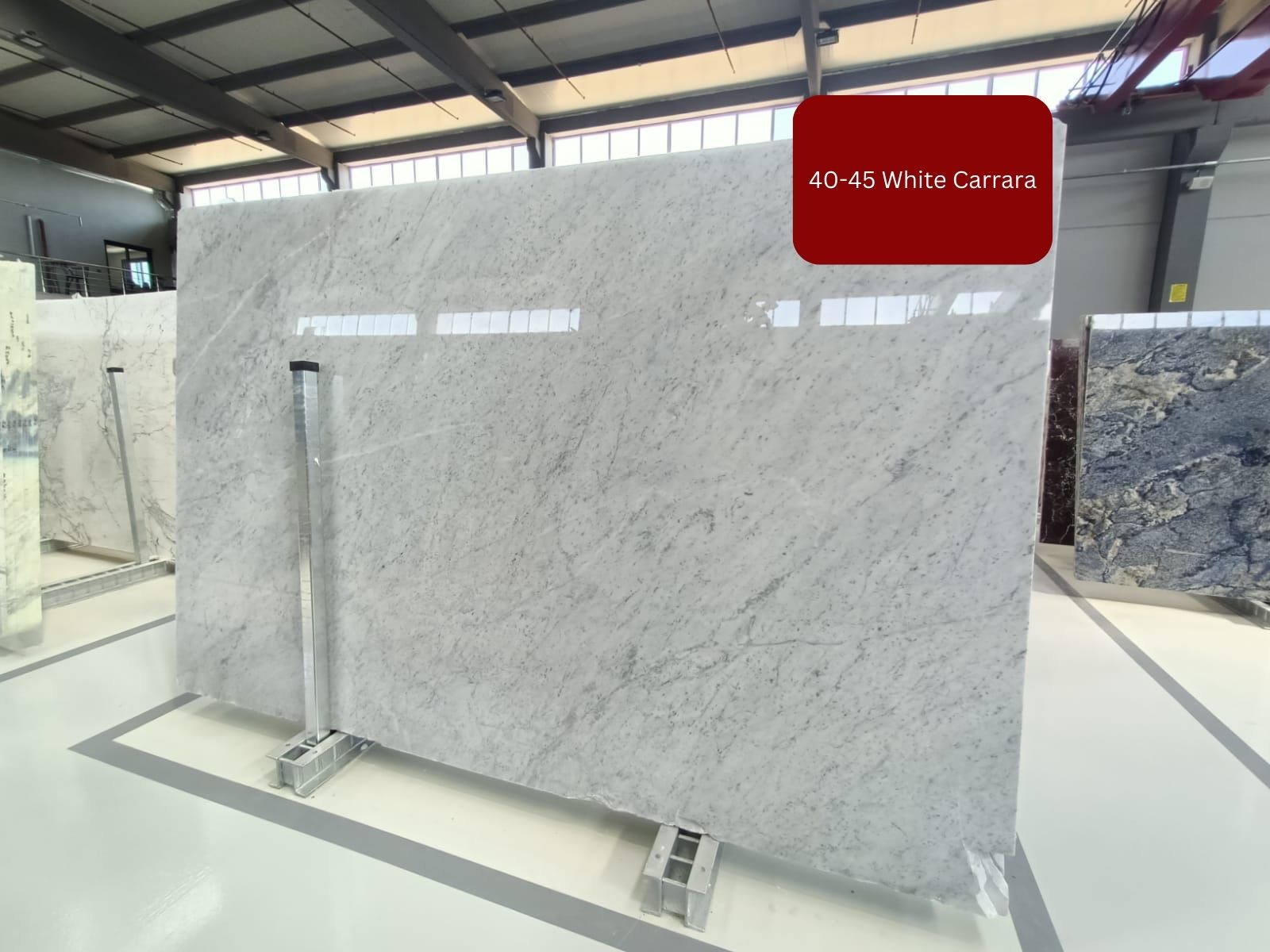 White Carrara Marble Slabs - S(40-45) - Emperor Marble