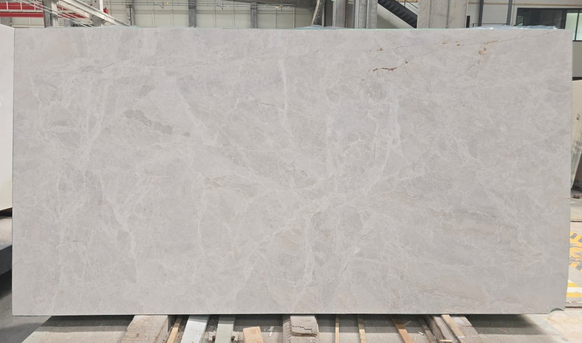 White Emperador Marble Slabs — M2868 · View 2